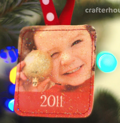 Fast, Easy, Inexpensive, Cute Photo Ornaments: A Tutorial - crafterhours