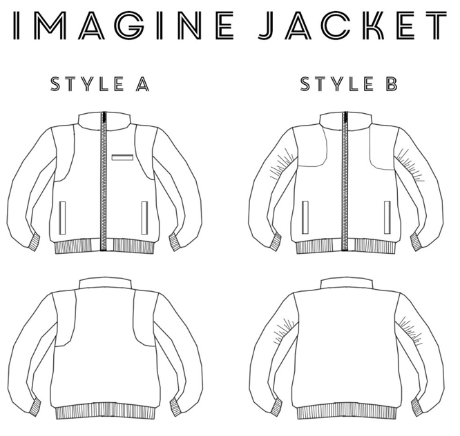 imagine jacket crafterhours friday fiver drawing - crafterhours