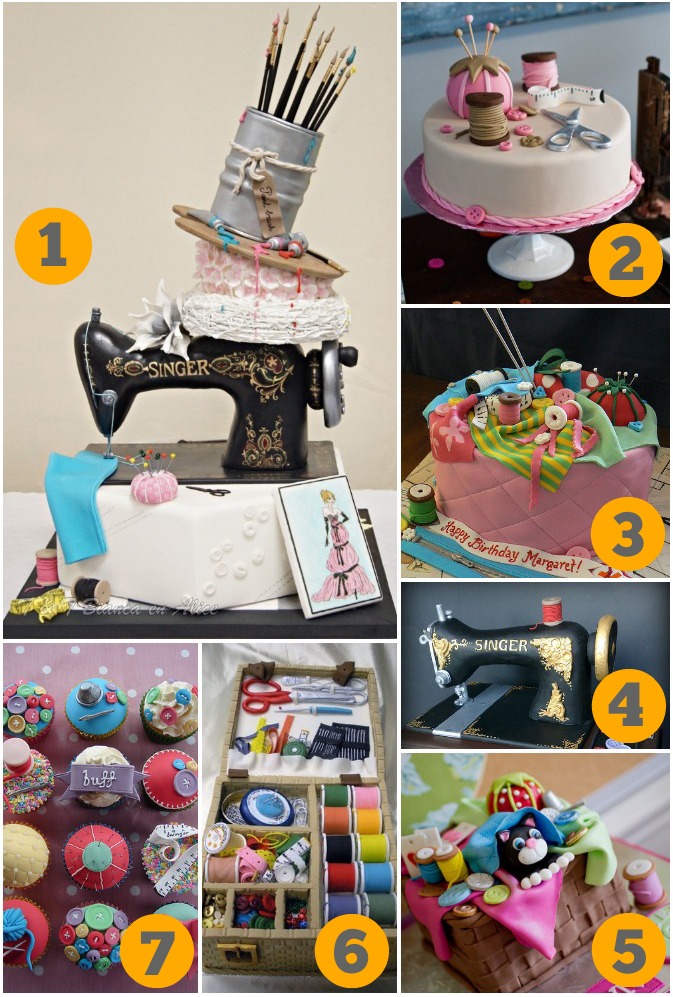 crafterhours 7 most amazing sewing cakes