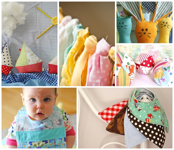 scrappy baby projects to sew