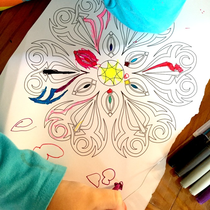5yo coloring Playful Designs crafterhours