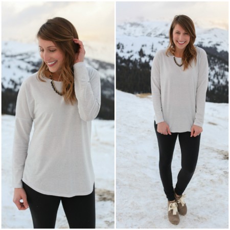 AURORA PIERCED TEE